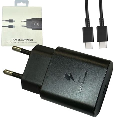 Szybka Adowarka Sieciowa Zasilacz Pd Usb C W Do Telefonu Samsung