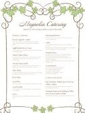 Wedding Catering Menu - MustHaveMenus