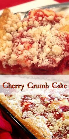 Cherry Crumb Coffee Cake Norine S Nest Crumb Coffee Cakes Cherry