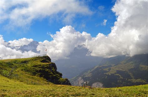 Free Images Nature Rock Cloud Sky Meadow Hill Valley Mountain