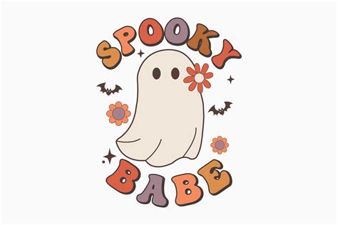 Halloween Spooky Babe Retro Svg Graphic By Svg Box Creative Fabrica