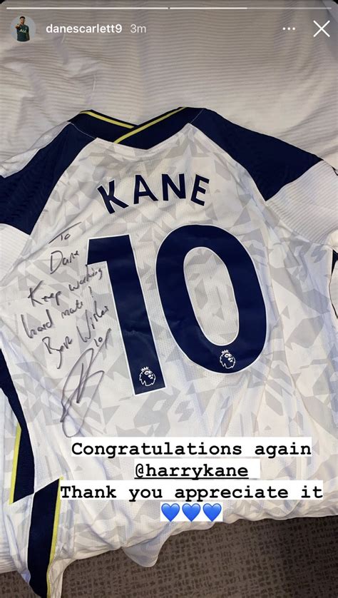 The Spurs Web ⚪️ On Twitter Harry Kane Sending A Shirt Over To Dane