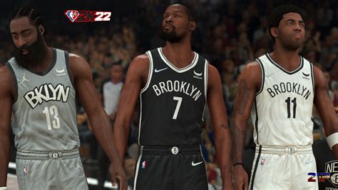 Nba 2k22 Brooklyn Nets Jersey Pack With Updated Sponsor Patch By Pinoy21