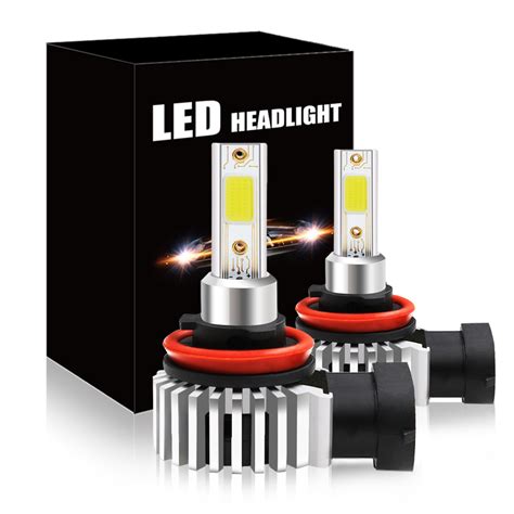 D W Lm Led Car Headlights Bulbs Fog Lamp H H H