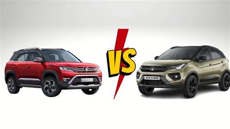 Tata Nexon Vs Maruti Suzuki Vitara Brezza Budget Battle In The