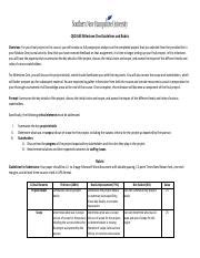 Qso Milestone One Guidelines And Rubric Pdf Qso Milestone One