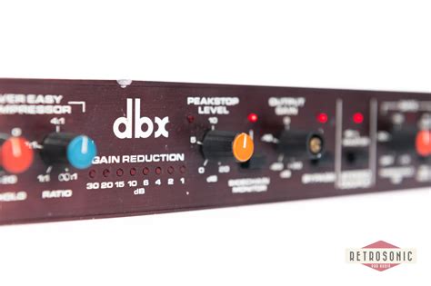 DBX 166 Stereo Compressor/Limiter
