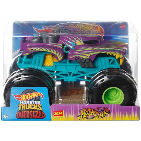 Hot Wheels Monster Trucks Oversized Hotweiler monster autó 1 24 Mattel vásárlás a Játékshopban