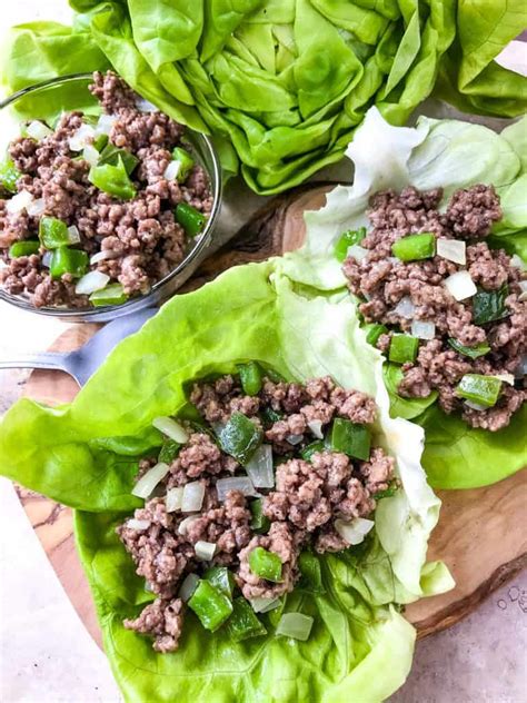 Philly Cheesesteak Lettuce Wraps Three Olives Branch