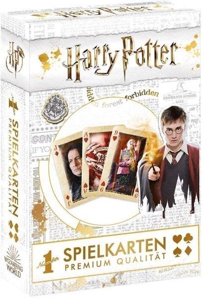 Winning Moves Number Spielkarten Harry Potter Gold