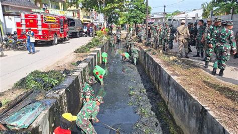 HUT Kodam II Sriwijaya Kodim 0410 Gelar Karya Bhakti Mewujudkan