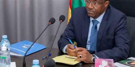 Rebaptisation de laéroport de Conakry le PM Mohamed Beavogui