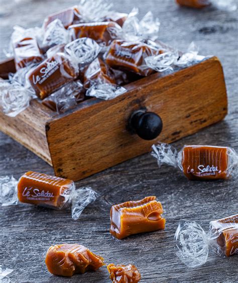 Boîte Bois Caramel Beurre Salé Mam goudig La maison d armorine