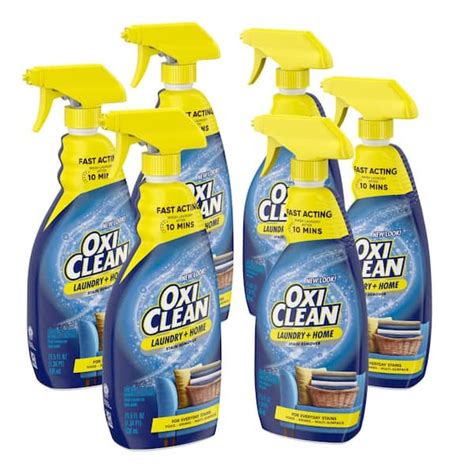 Oxiclean 215 Floz Laundry Fabric Stain Remover Spray 6 Pack 51693 6