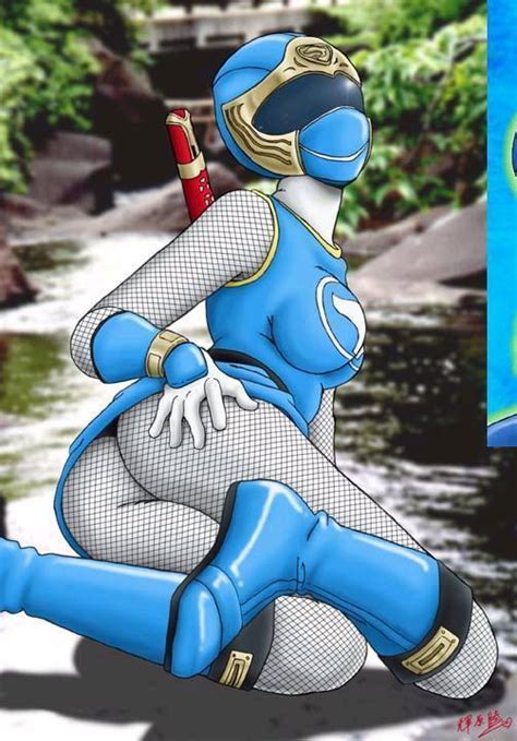 Post Hurricane Blue Nanami Nono Ninpuu Sentai Hurricanger Super