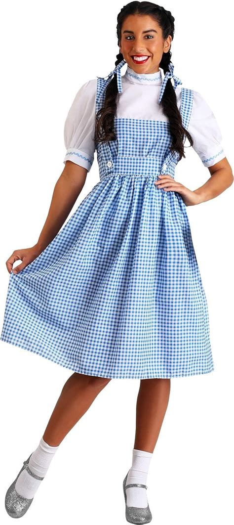 Adult Plus Size Dorothy Costume 1x 2x 3x 4x 5x 6x 7x Amazonca Clothing Shoes And Accessories