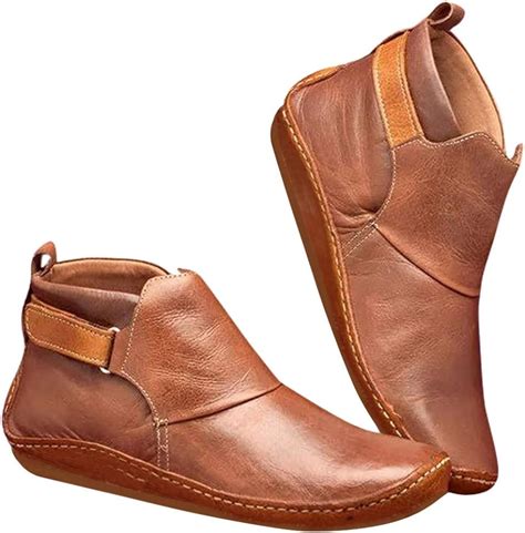 Native Mode Damen Kunstleder Stiefeletten Wasserdichte Schuhe Herbst