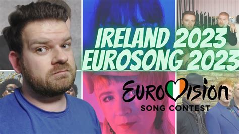 Eurosong 2023 Reaction 🇮🇪 Top 6 🇮🇪 Eurosong 2023 Ireland