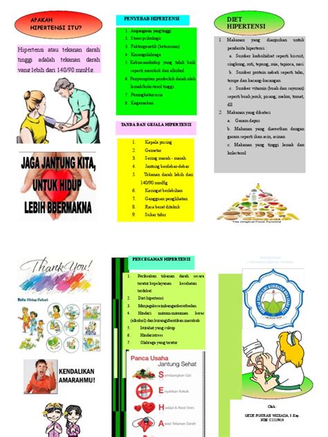 Leaflet Hipertensi Pdf