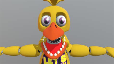 Unwithered Chica Download Free 3d Model By Ann55010970637 3f8d826