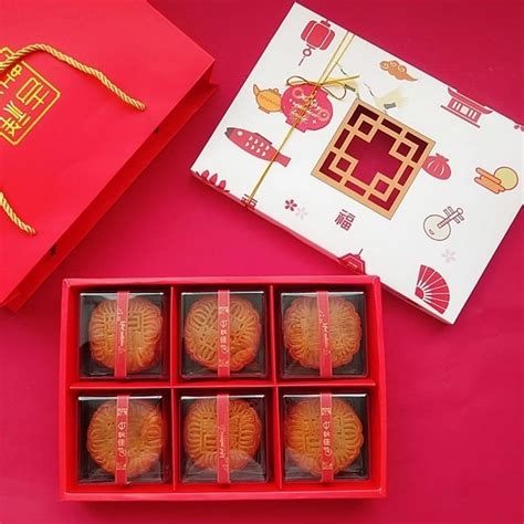 Jual Kotak Kue Box Bingkisan Hampers Imlek Dengan Jendela Sekat 6 Dan 9