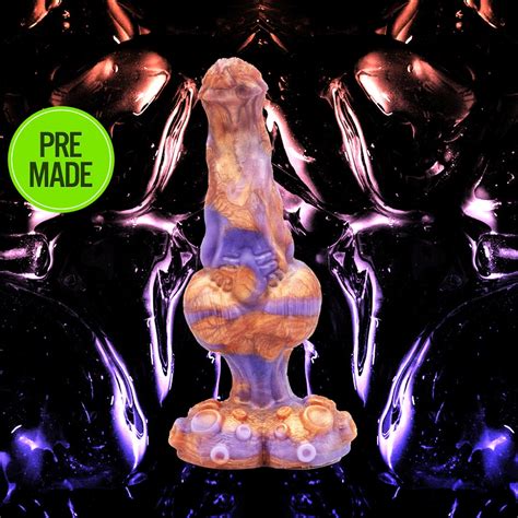 Dominus Knotted Dildo Suction Cup Dildo Sci Fi Fantasy Etsy