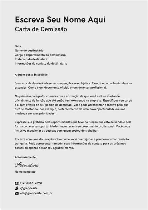 Ejemplo De Carta De Aviso Formal Modelo De Carta De Aviso Formal Porn