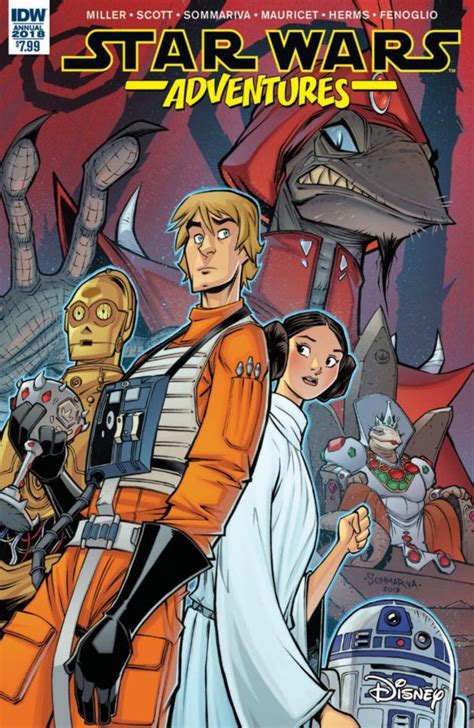 Preview Of Star Wars Adventures Annual 2018