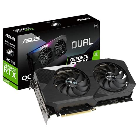 Placa De Vídeo Asus Dual Nvidia Geforce Rtx 3070 O8g V2 Oc 8gb Gddr6 Lhr Dlss Ray Tracing