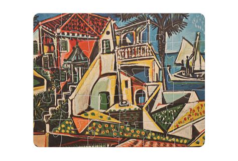 Custom Mediterranean Landscape by Pablo Picasso Jigsaw Puzzles | YouCustomizeIt