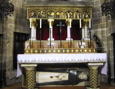 Tomb Of Saint Raymond Of Peñafort Barcelona Spain