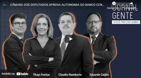 C Mara Dos Deputados Aprova Projeto Que D Autonomia Ao Banco Central