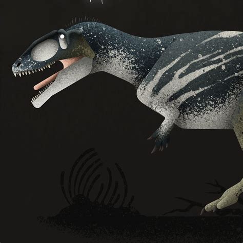 Emily Illustrator On Instagram Carcharodontosaurus Shark