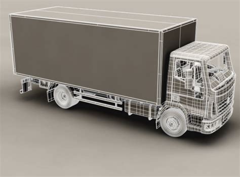 Generic Truck 3d Model Max Obj 3ds