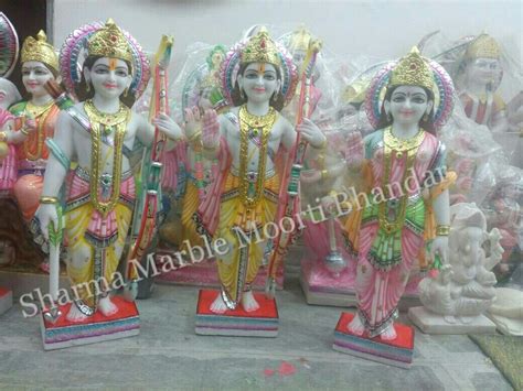 Jaipurcrafts Vaitnam White Marble Ram Darbar Moorti At Rs 100000 In Jaipur