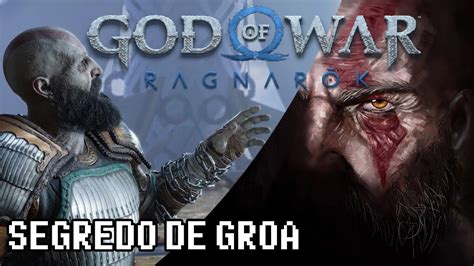 God Of War Ragnarok O Segredo De Groa Ps Godofwar Kratos Youtube