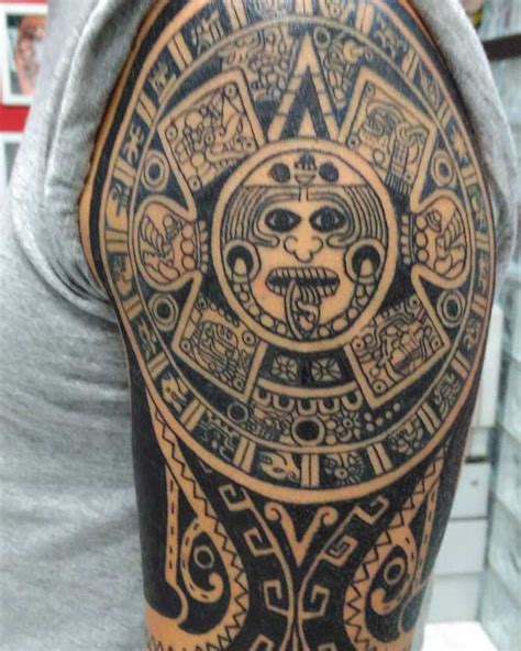 Aztec Tattoos Cool Aztec Tribal Tattoos Ink Idea For Men