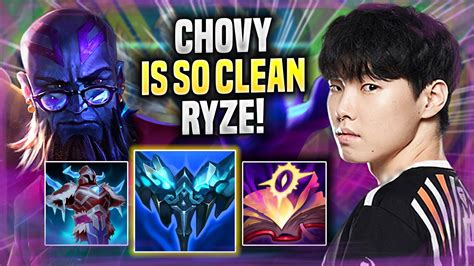 Chovy Is So Clean With Ryze Gen Chovy Plays Ryze Mid Vs Leblanc