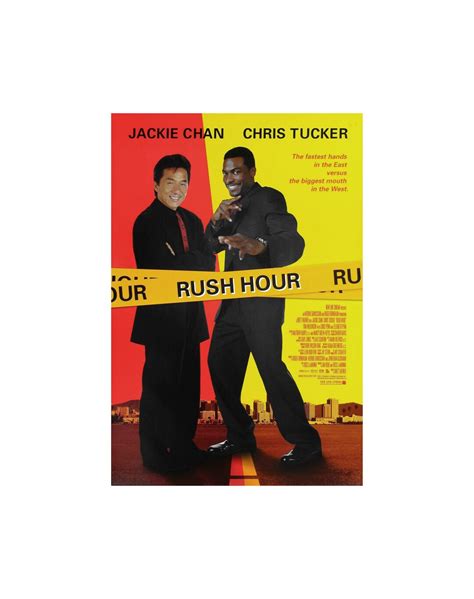 Rush Hour Movie Poster High Quality Glossy Print Photo Wall Art Jackie Chan, Chris Tucker Sizes ...