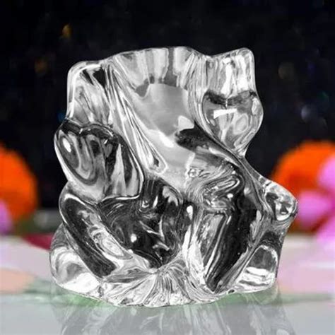 Crystal Glass Ganesha Idol For Home Office And Car Dashboard At 68