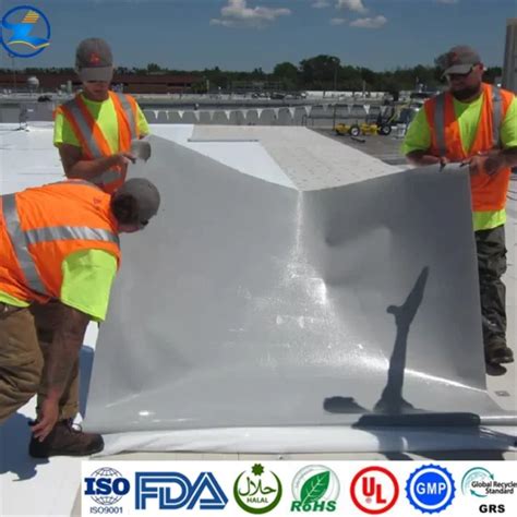 High Quality White Soft Roofing Material Polyvinyl Chloride Waterproof