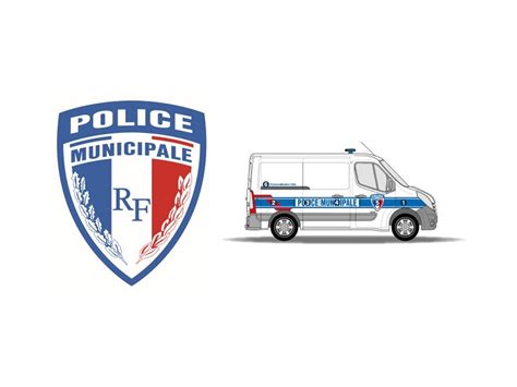 S Rigraphie Police Municipale Pour V Hicule Utilitaire France