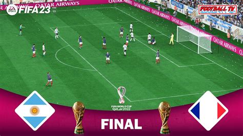 Fifa 23 Argentina Vs France Fifa World Cup 2022 Qatar Final Pc Gameplay Crazy Match