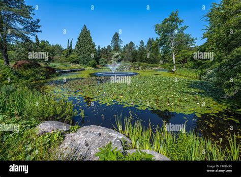 Van Dusen Botanical Garden In Vancouver Stock Photo Alamy