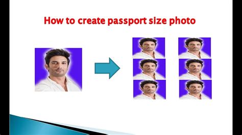 How To Create Passport Size Photokaise Photo Bnaaye How To Make