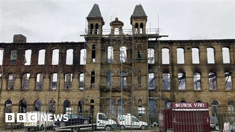 Keighley Mill Fire Five Arson Arrests Over Peaky Blinders Location Blaze Bbc News