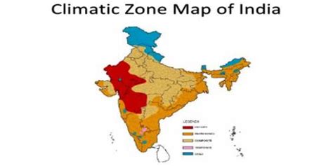 India Map Climate