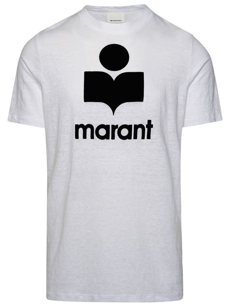 Buy Isabel Marant Étoile Marant Karman T shirt With Flocked Logo