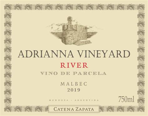 Catena Zapata Adrianna Vineyard River Malbec 2019 | Wine.com