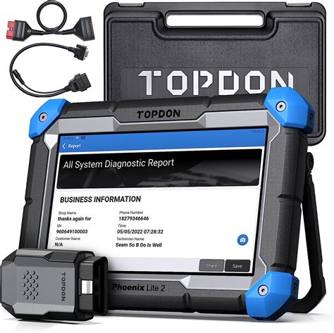 TOPDON Phoenix Lite 2 ECU Coding OBD2 Scanner 2 Years Free Update Bi